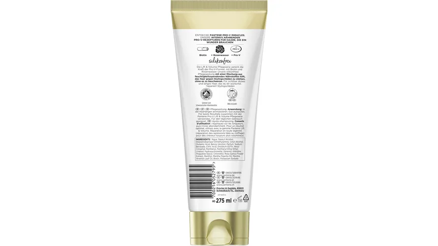 Pantene Pro-V miracles Lift & Volume Pflegespülung 275 ml