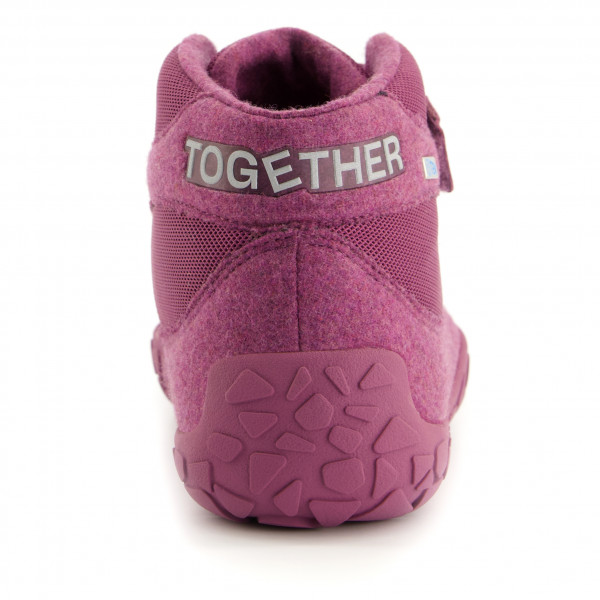 Affenzahn - Kid's Dreamer Mission Wolle Midboot Berry - Winterschuhe
