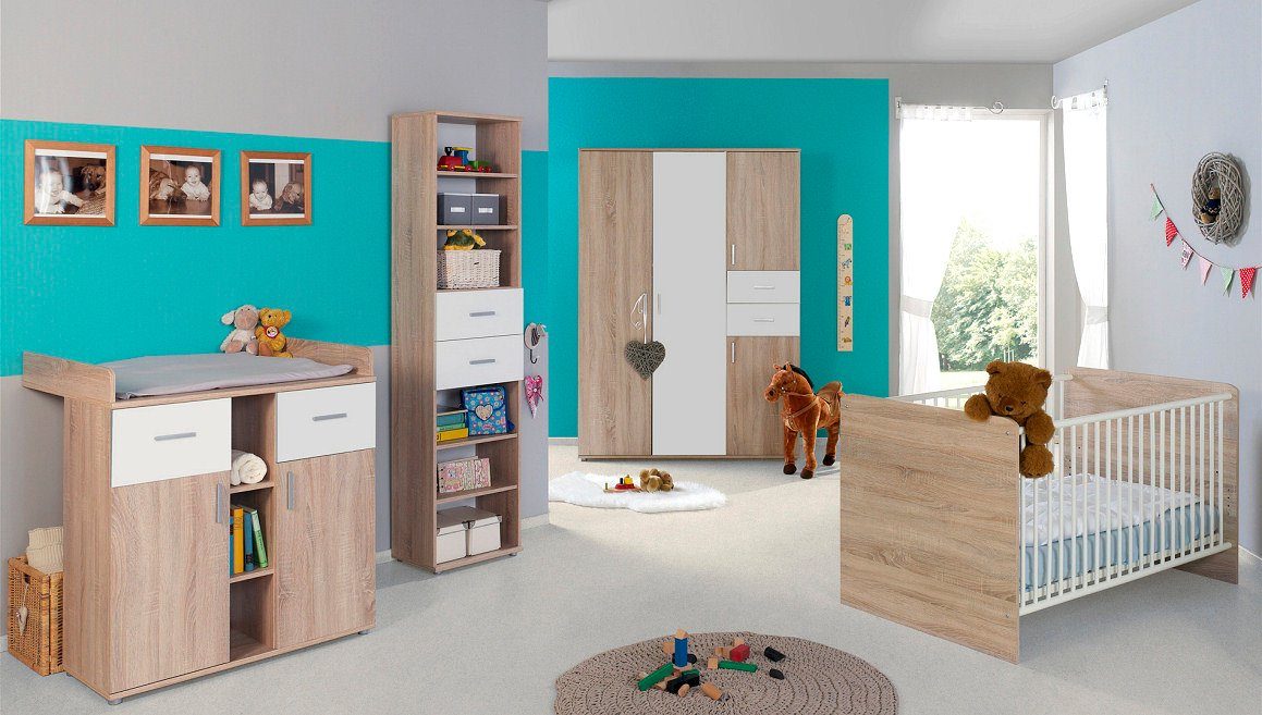 BMG Möbel Kinderkleiderschrank Maxim Kleiderschrank, in 2 Breiten