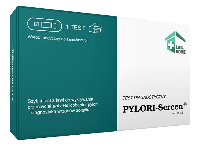 „LabHome Pylori-Screen“ – kraujo tyrimas anti-Helicobacter pylori antikūnams nustatyti