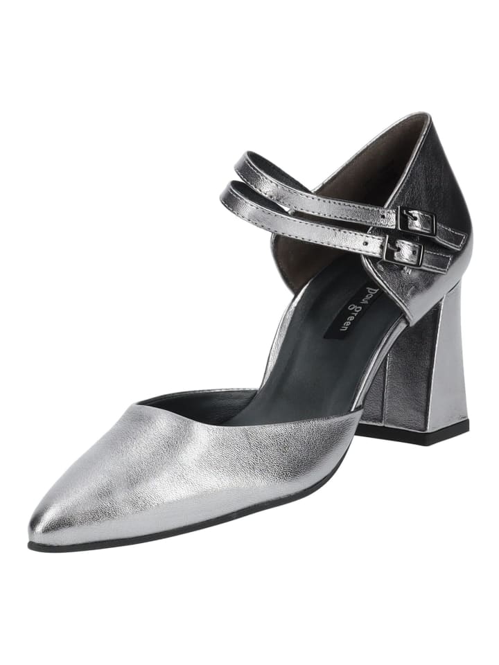 Paul Green Pumps in Metallic Silver günstig kaufen