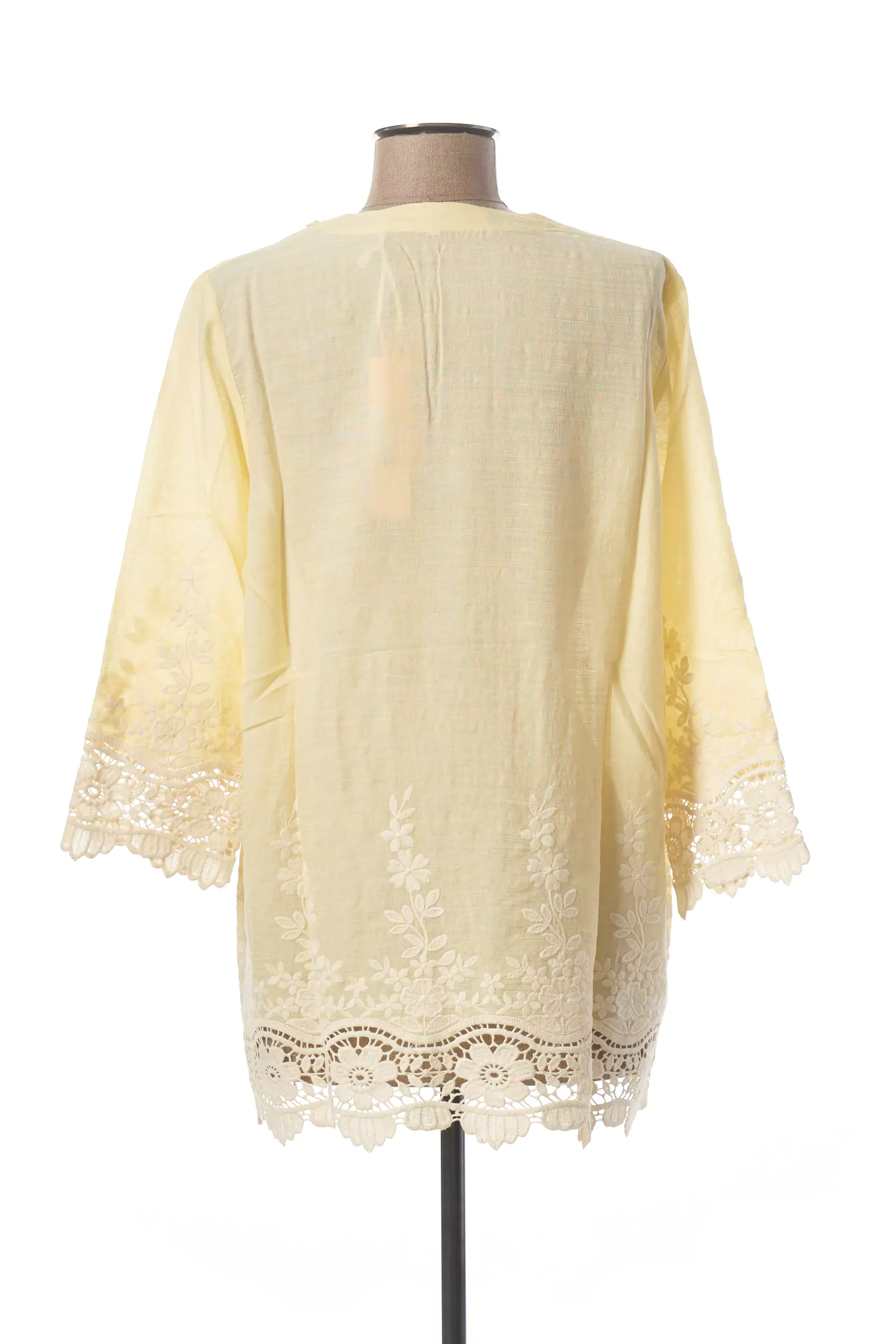 Valerie Khalfon Tuniquemanchelongue Femme couleur jaune