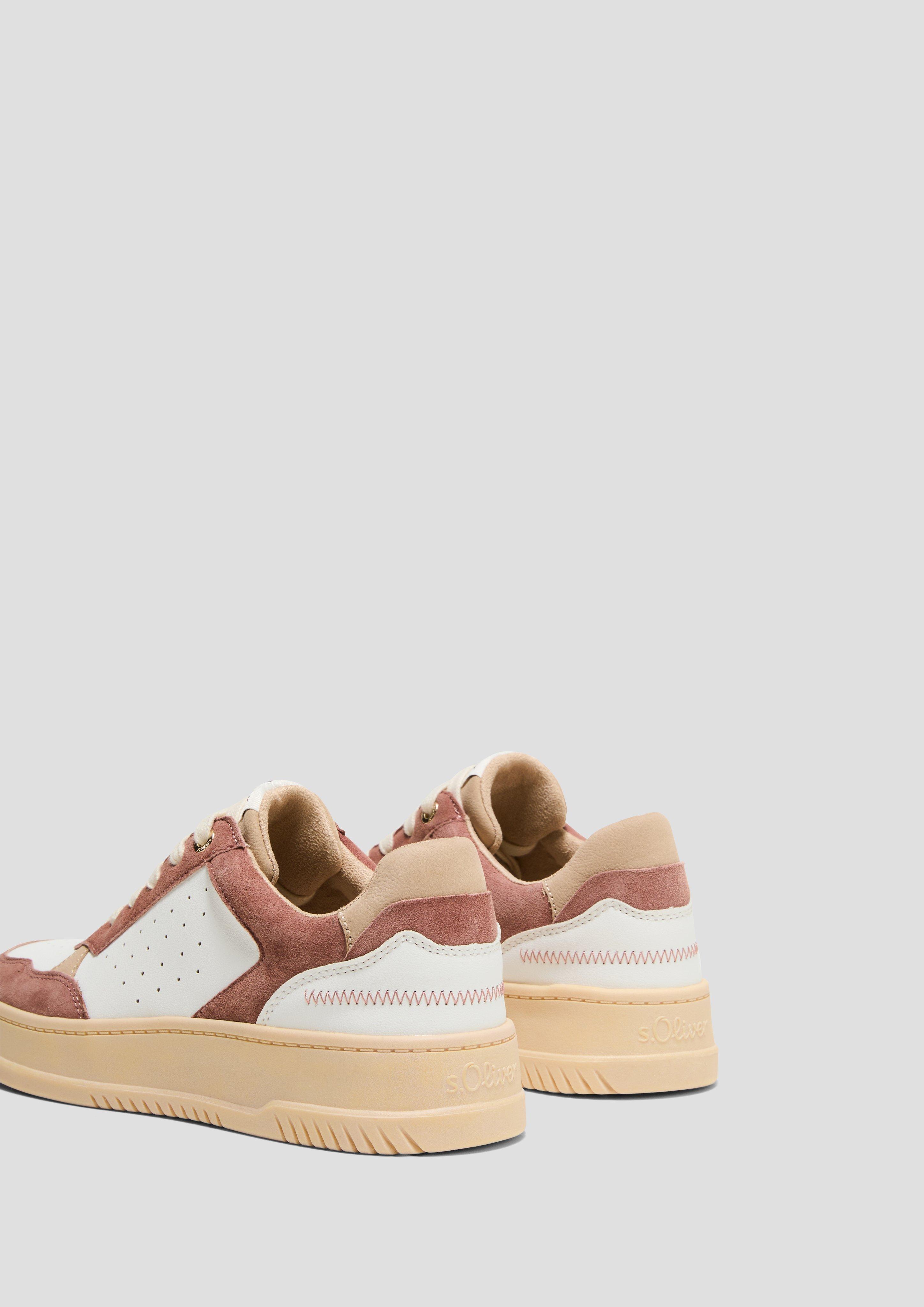 Sneaker in Colour-Blocking-Optik  6008835-591