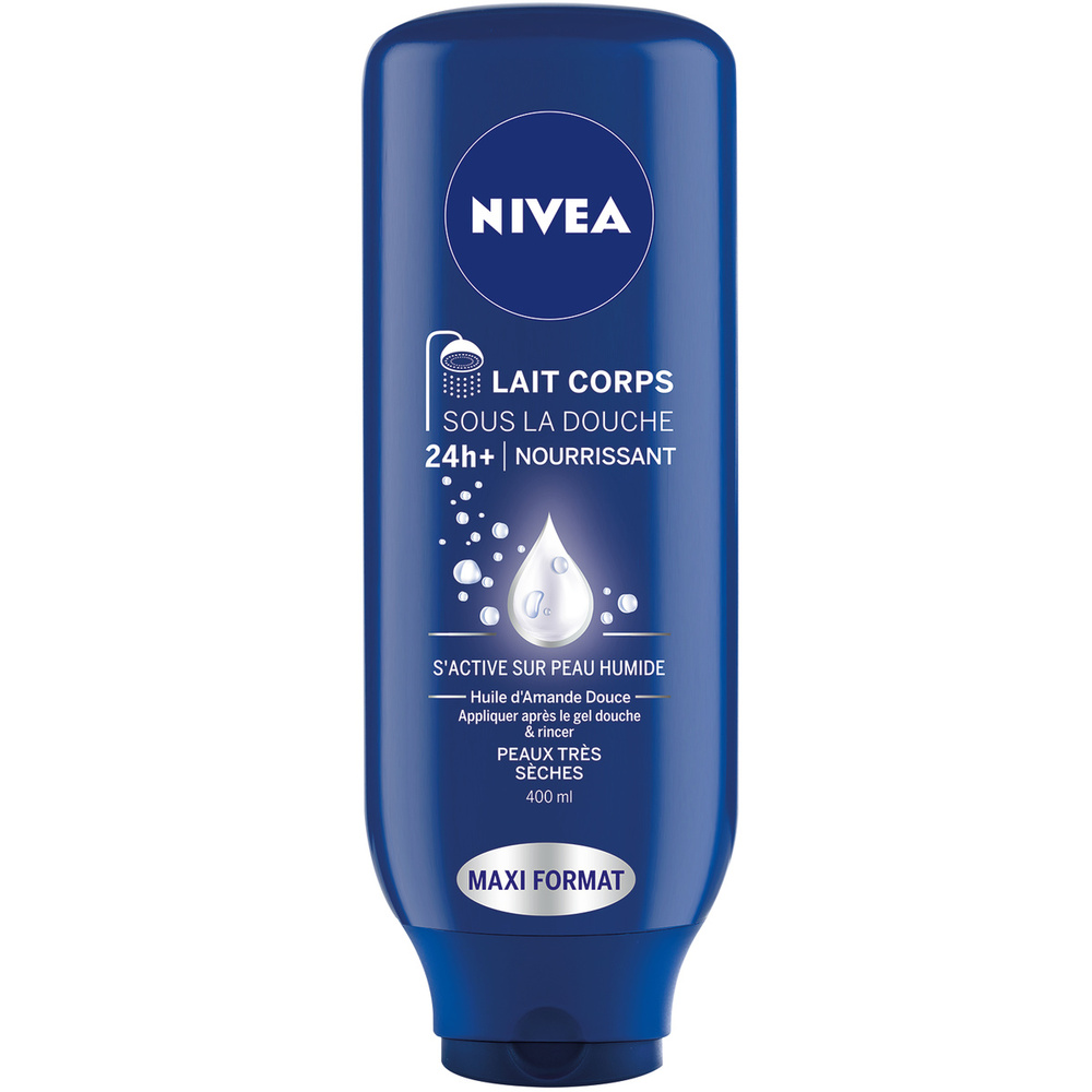nivea Lait nourrissant Huile d'amande douce Lait corps sous la douche