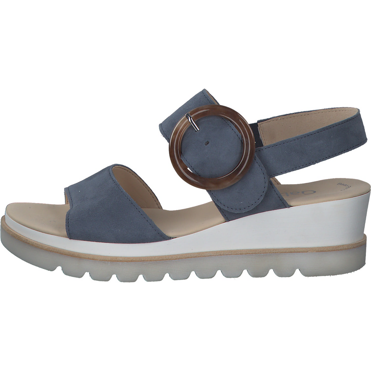 Gabor 84.645, Keilsandaletten, Damen, Blau