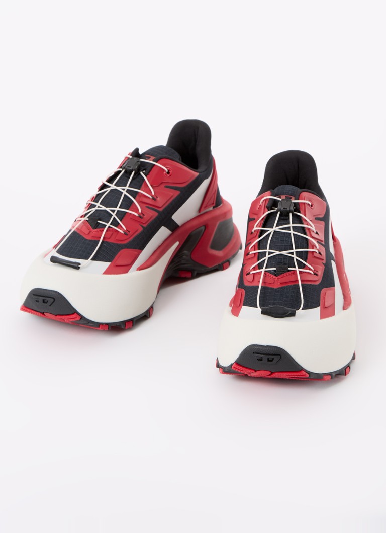 Buty sportowe Diesel D-Cage Runner z detalami z siateczki