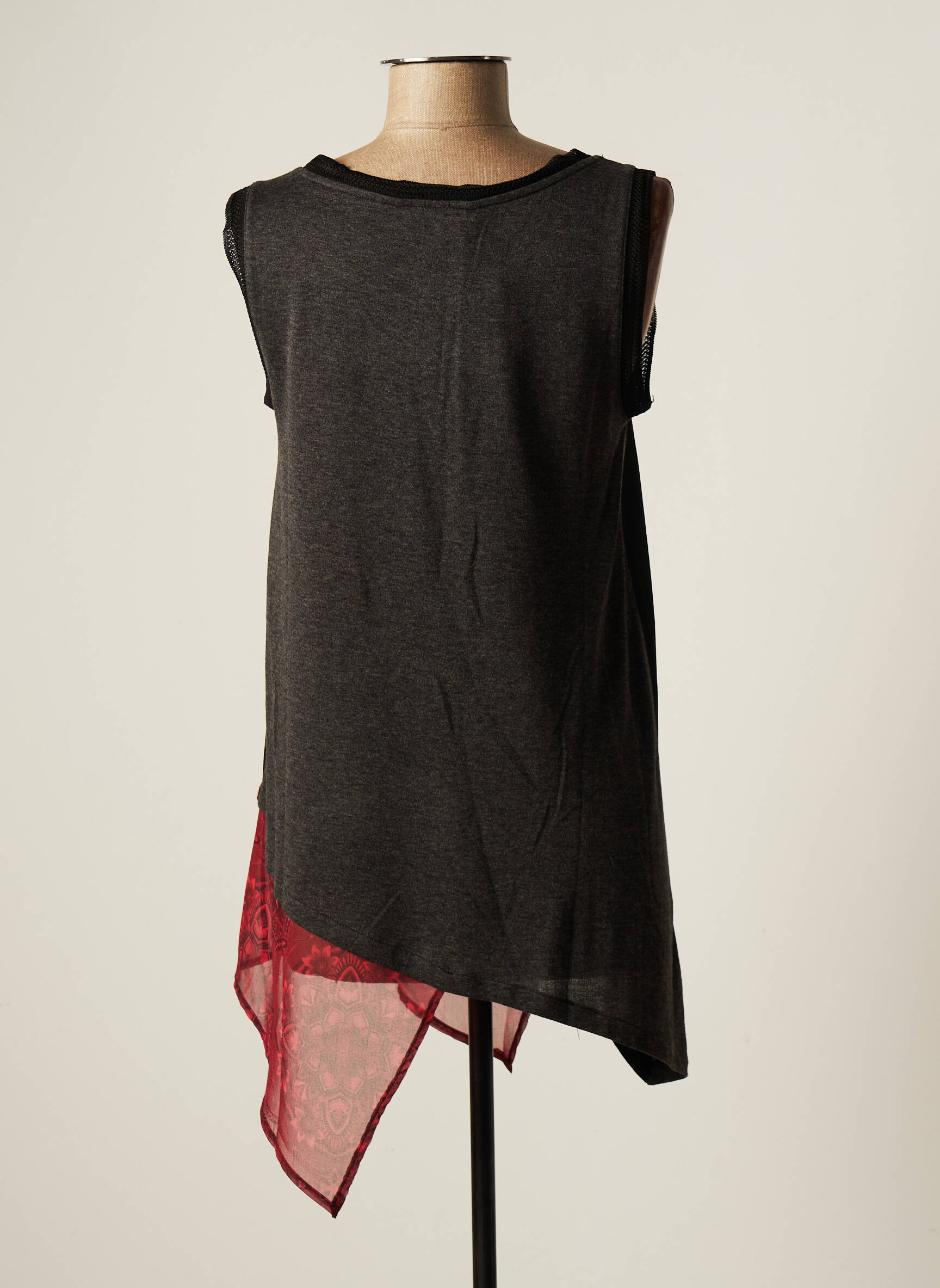 Desigual Tuniquesansmanche Femme couleur noir