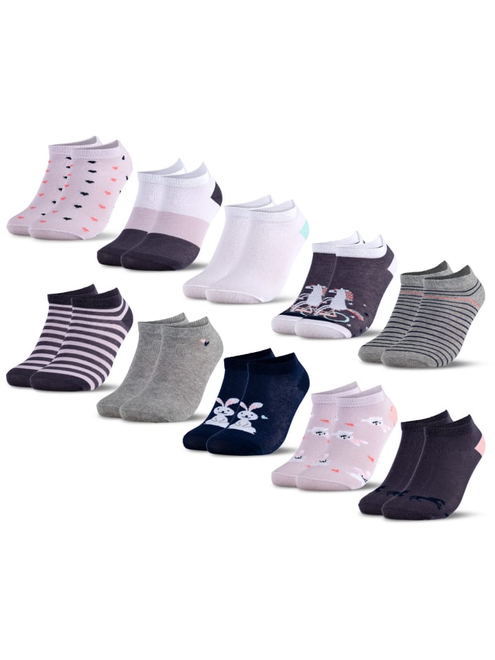 Occulto 10er Pack Sneaker Socken Motive Motivo in Einhorn günstig kaufen