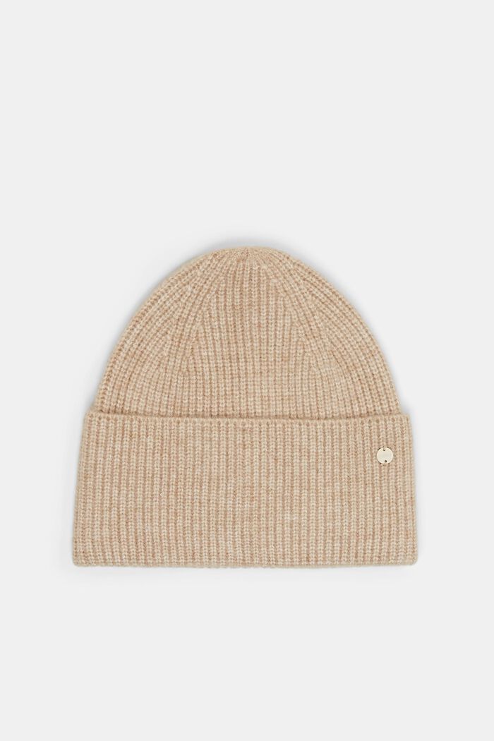 Rippstrick-Beanie