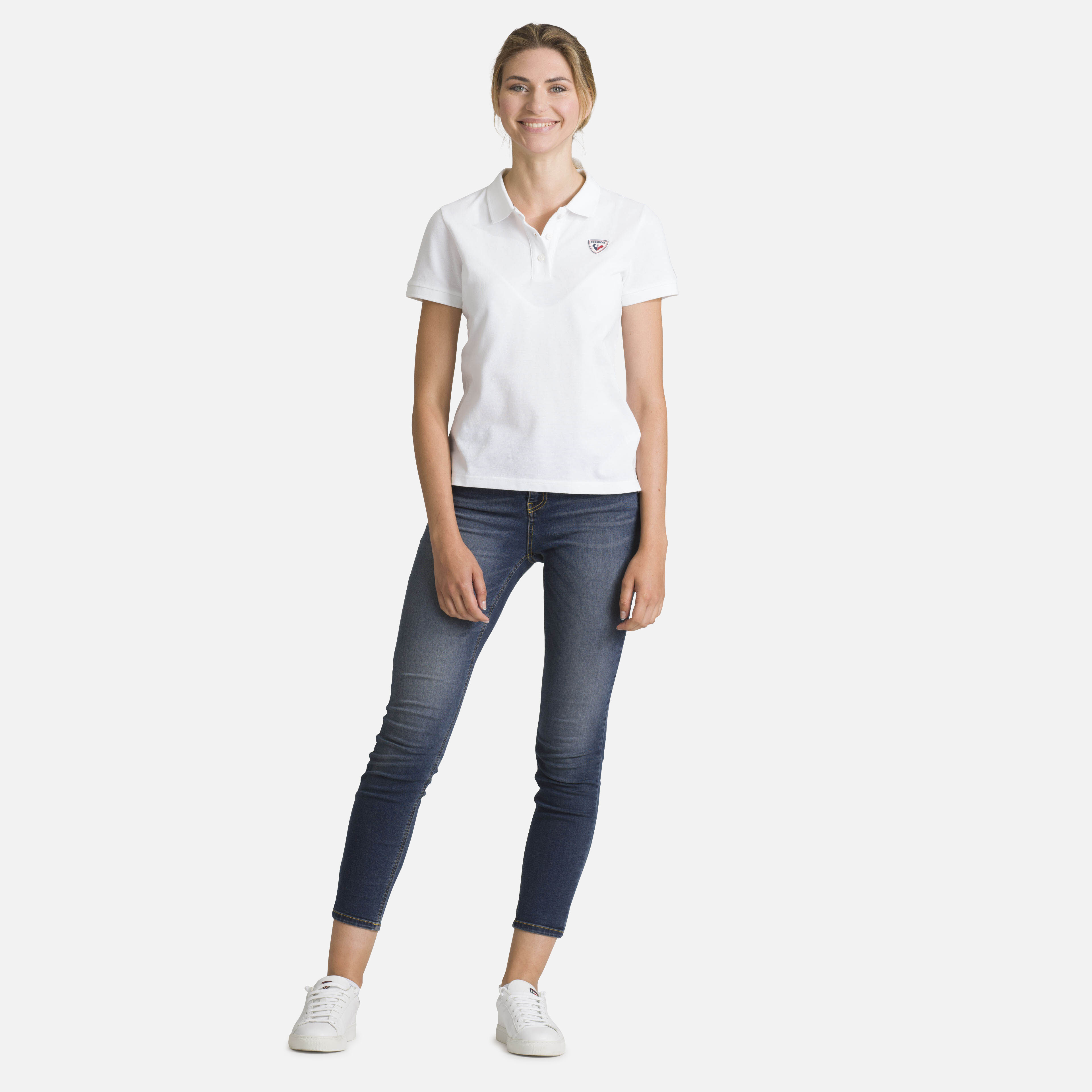 Polo Logo Femme