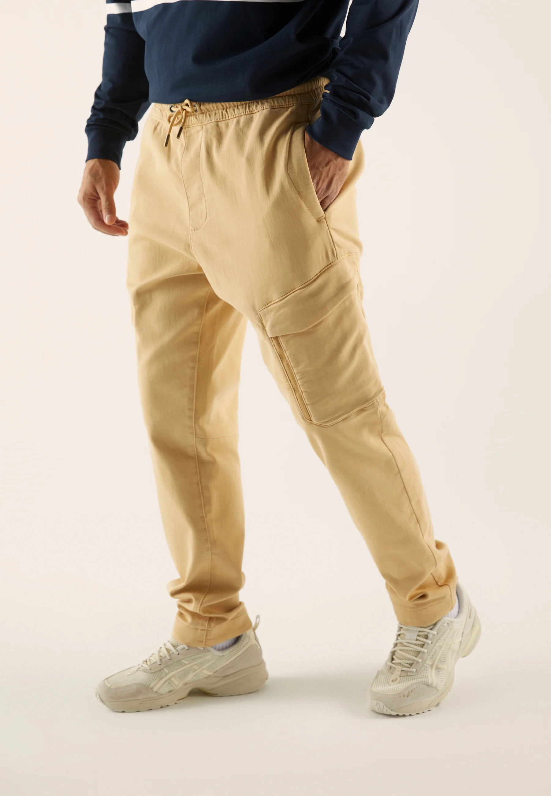 Pier One CARGO SOFT KNIT - Pantalones cargo