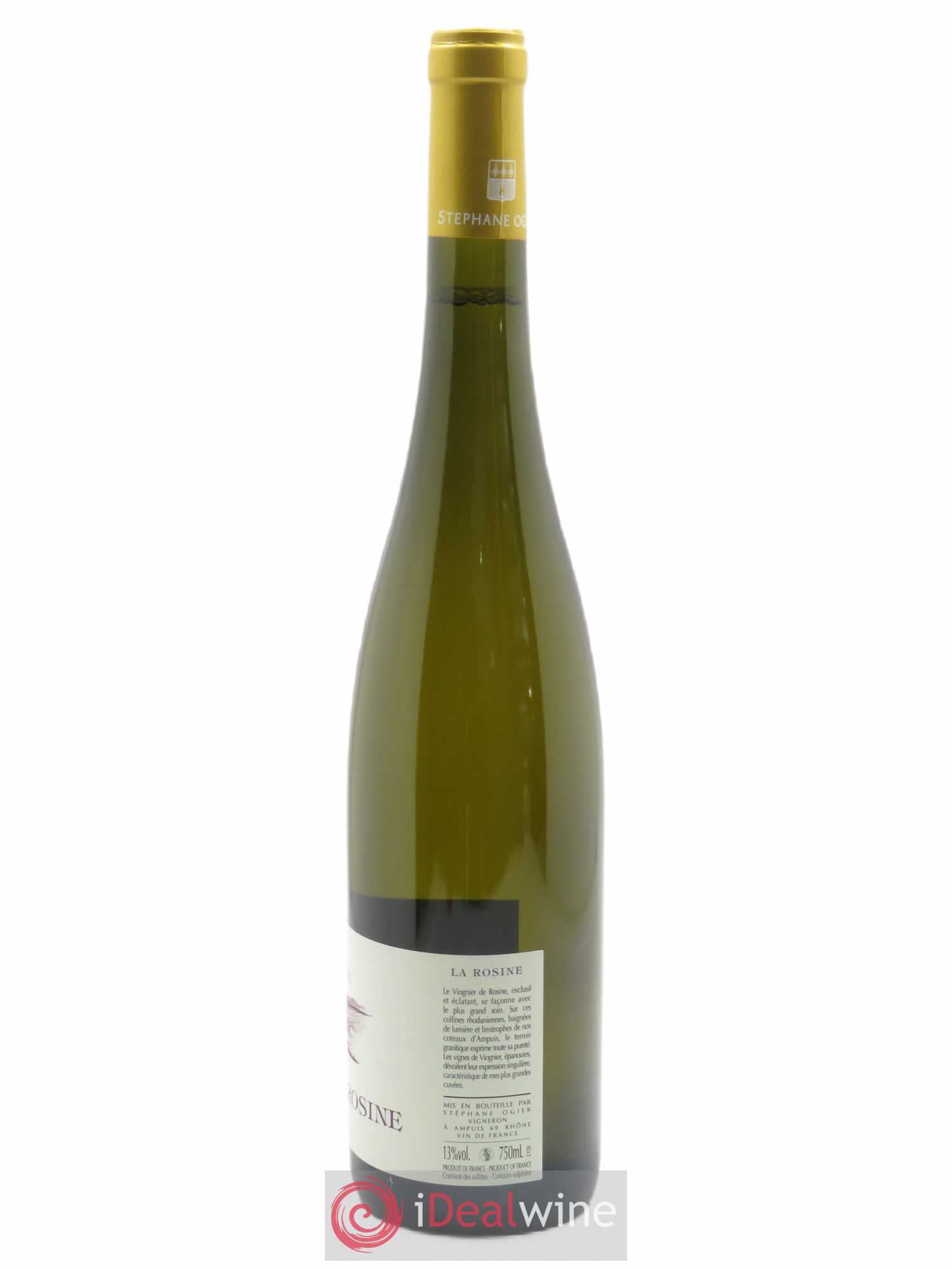 IGP Collines Rhodaniennes Viognier de Rosine Michel et Stéphane Ogier  2020 - Lot de 1 Bouteille