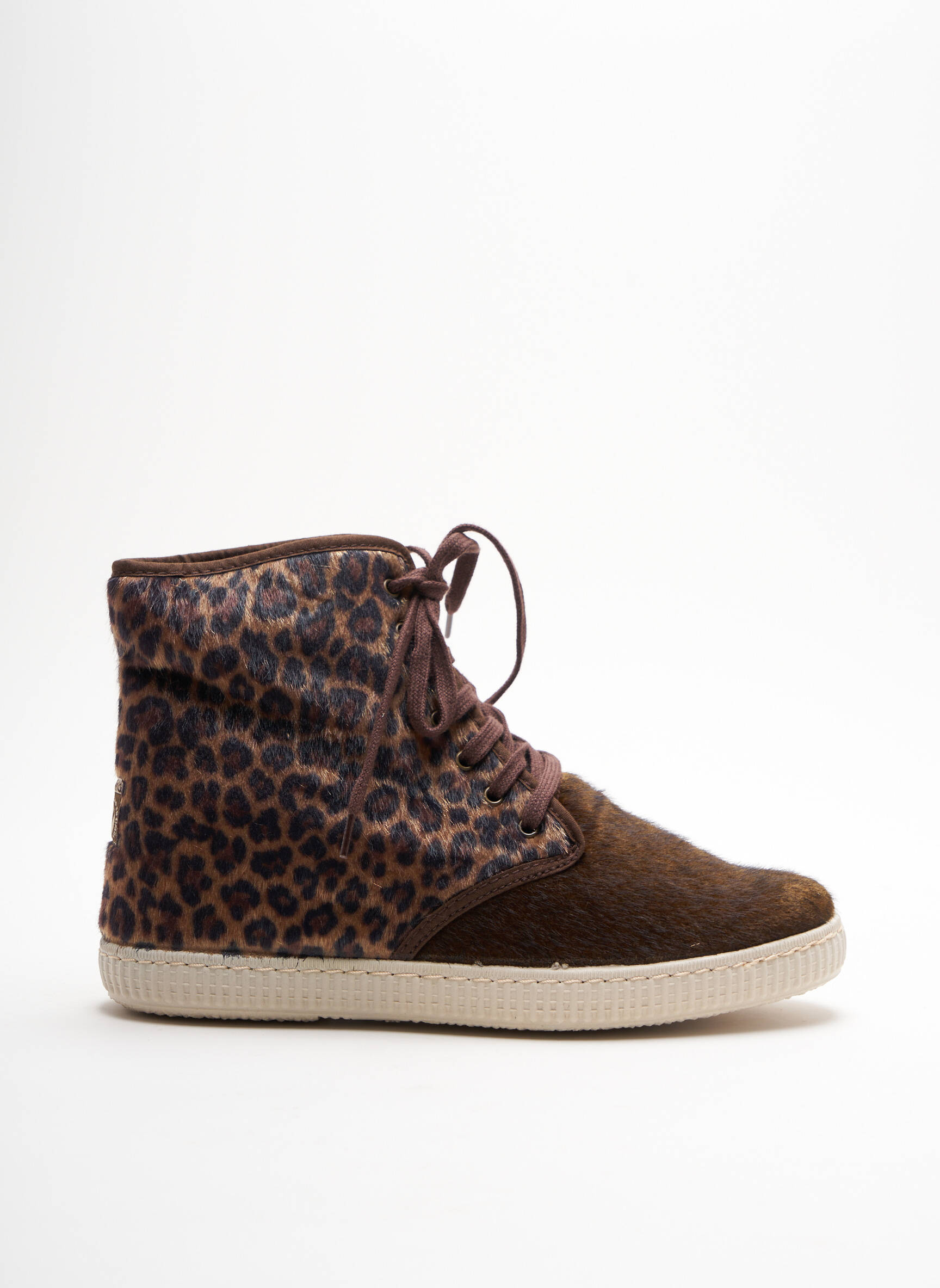 Victoria Baskets Femme couleur marron