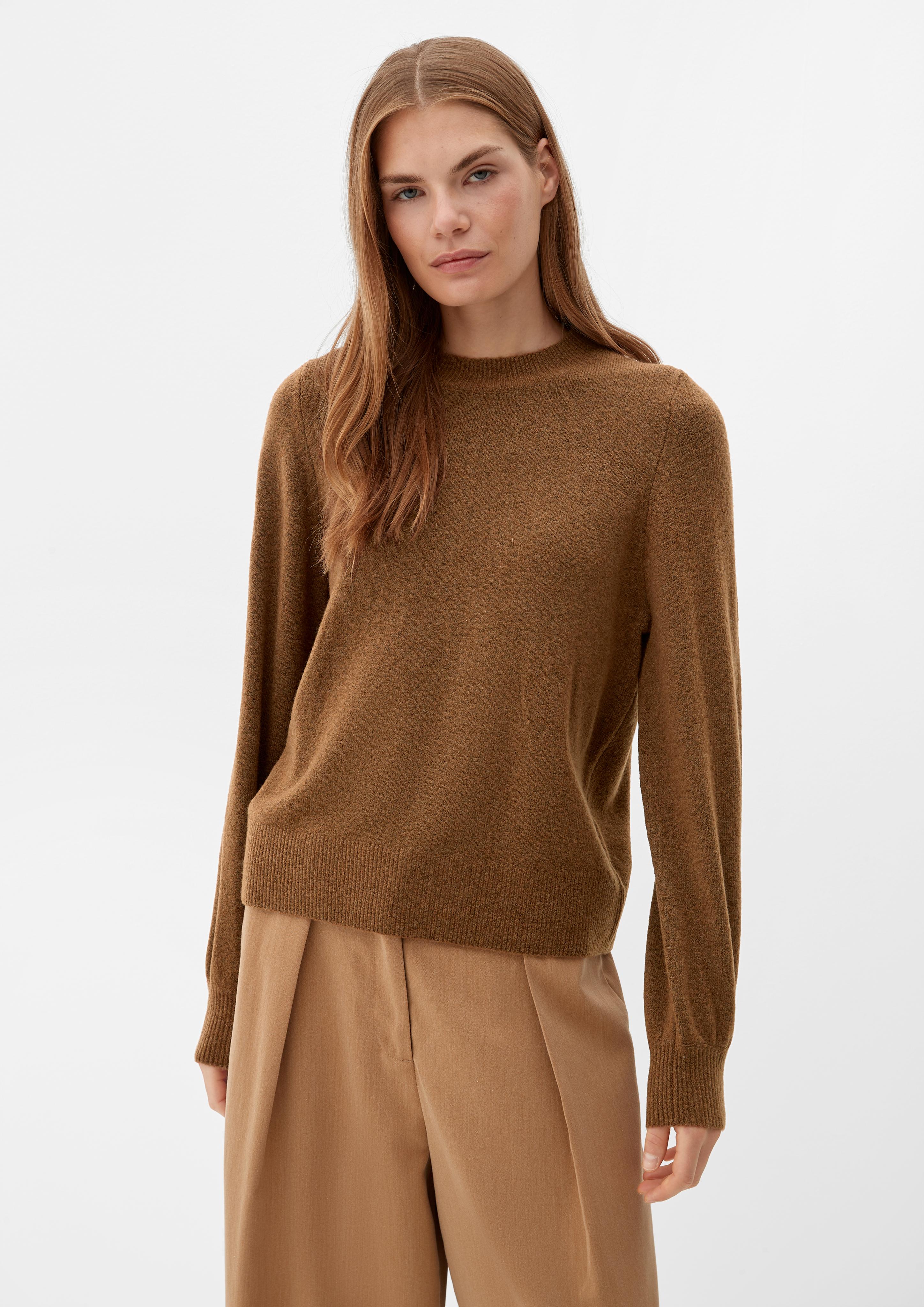 Strickpullover aus Wollmix  2121159-8764