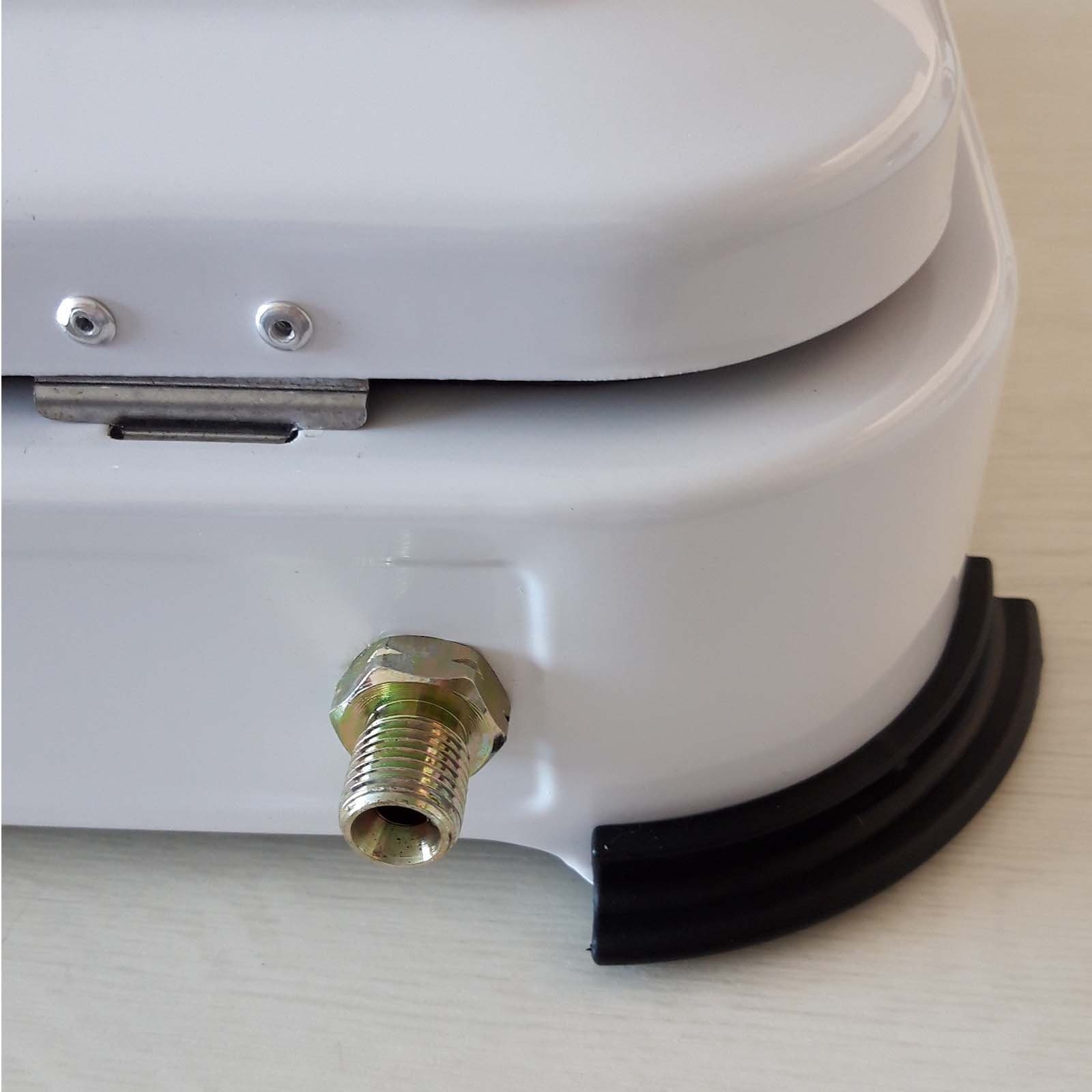 BlueCraft Gaskocher, 2-flammig - inkl. Manometerregler 50mbar und Gasschlauch 100 cm