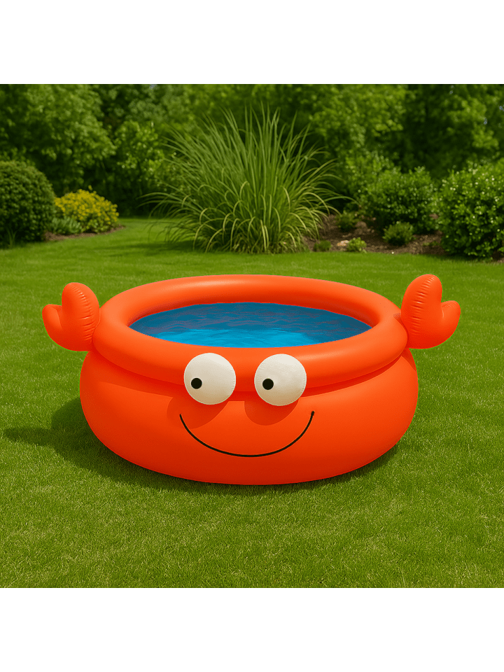 Happy People Quick-Up Pool - Krabbe 175x62cm in rot günstig kaufen onesize