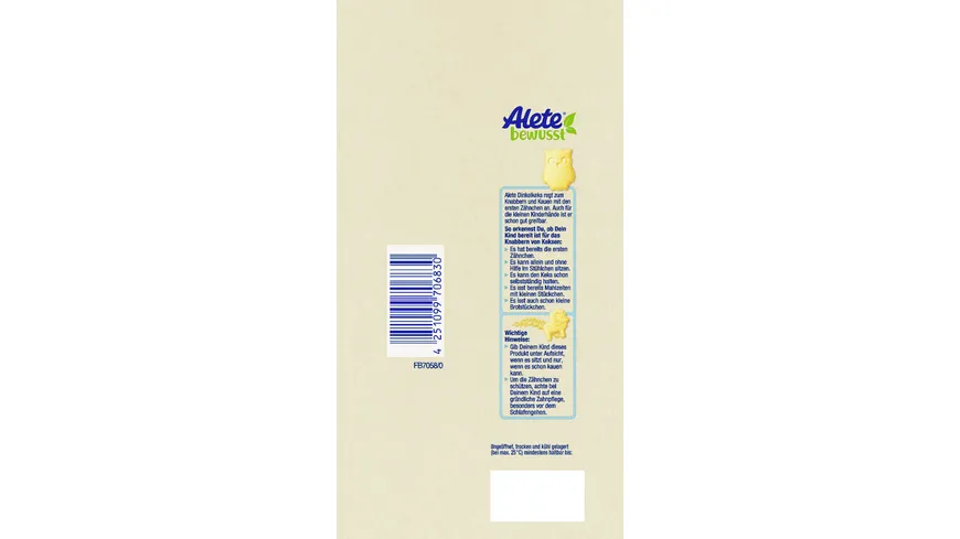 Alete Bio Dinkelkeks 125g 125 g