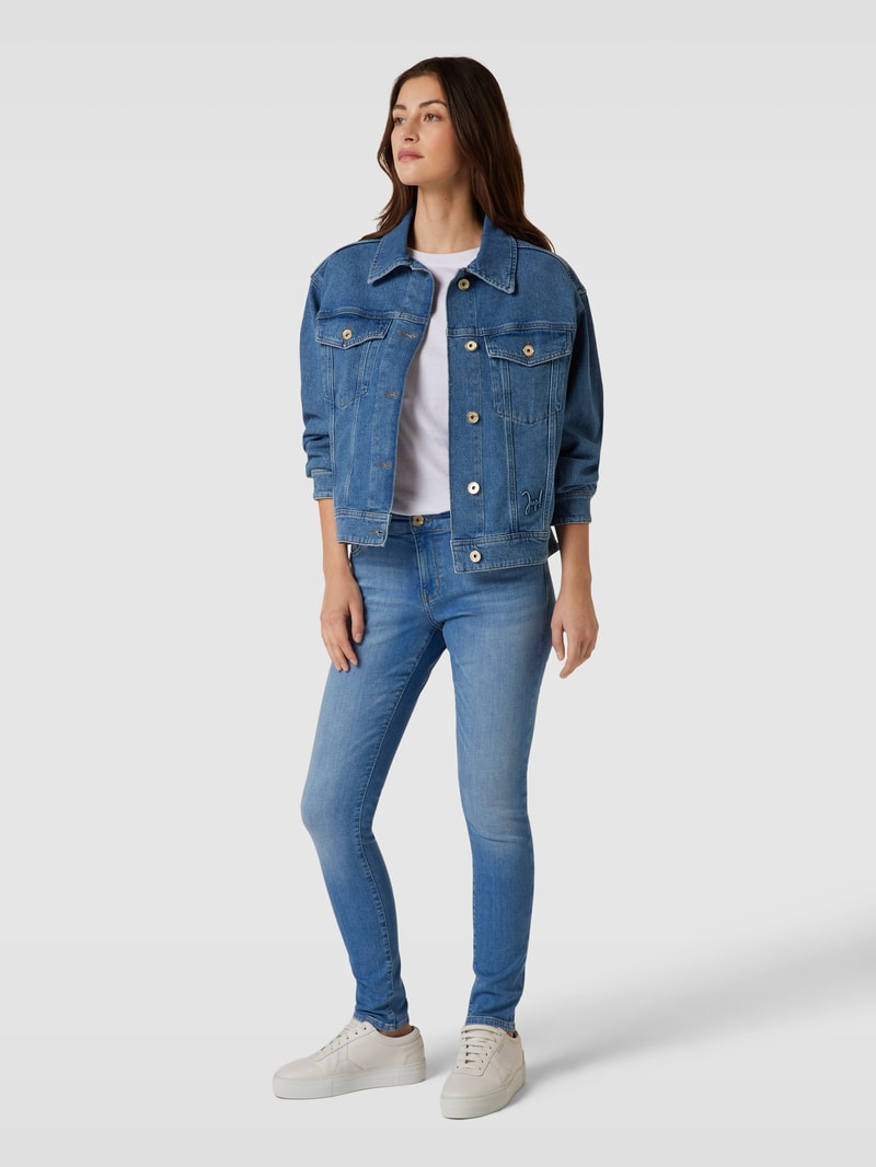 Jeans in 5-Pocket-Design Modell 'Sue' in hellblau