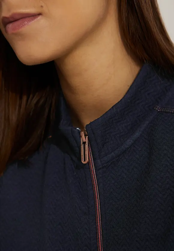 CECIL Struktur Sweatjacke