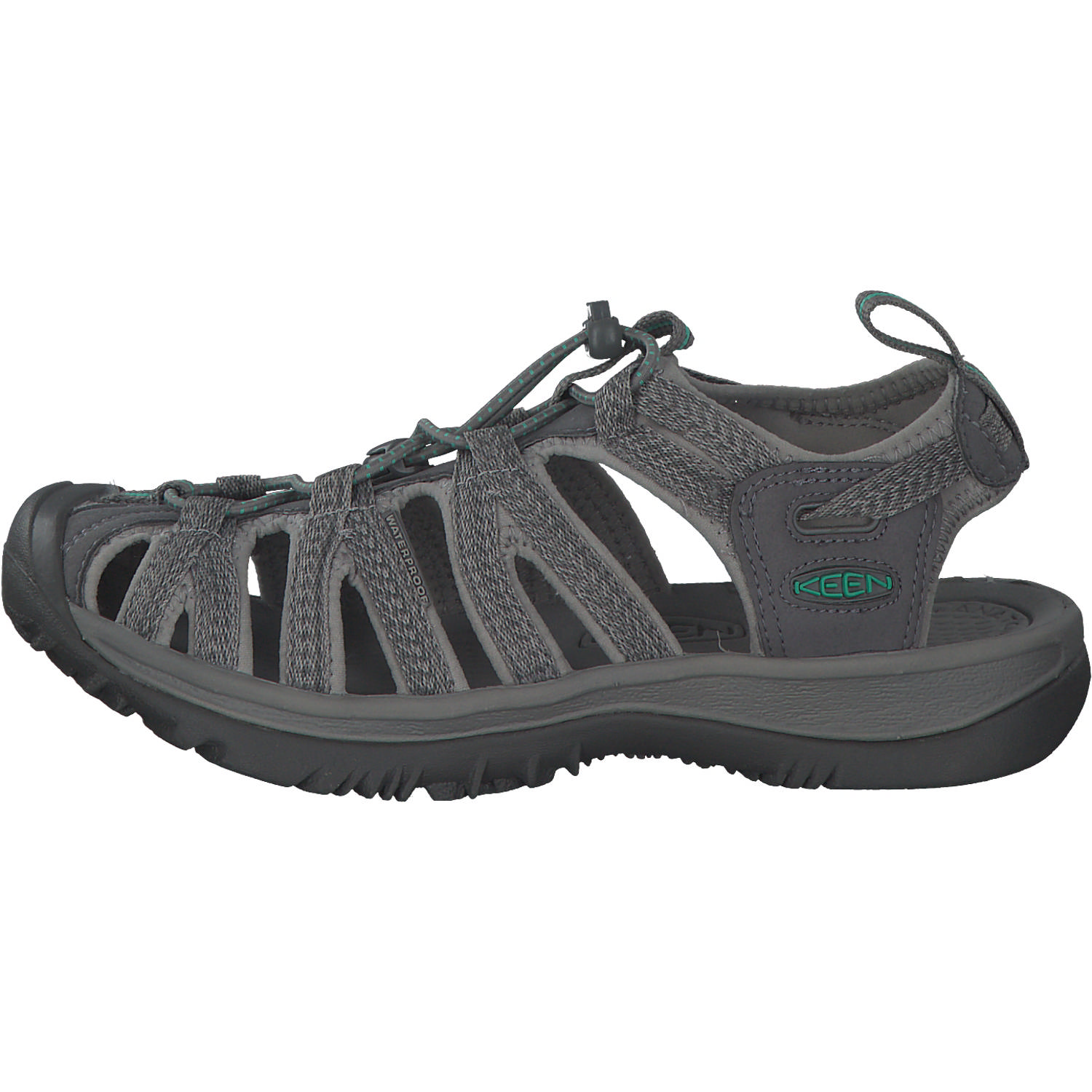 Keen Whisper 1022814, Klassische Sandalen, Damen, Grau