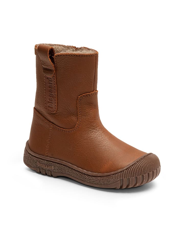 bisgaard Leder-Winterboots in Hellbraun günstig kaufen