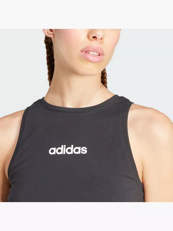 adidas Essentials Linear Slim Cotton Tanktop