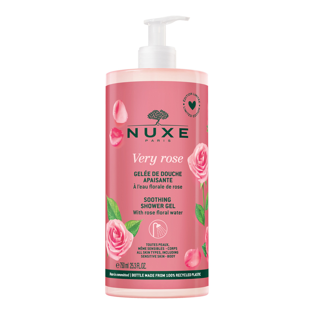 Nuxe Jumbo Gelée de douche Very Rose 750ml Gel douche