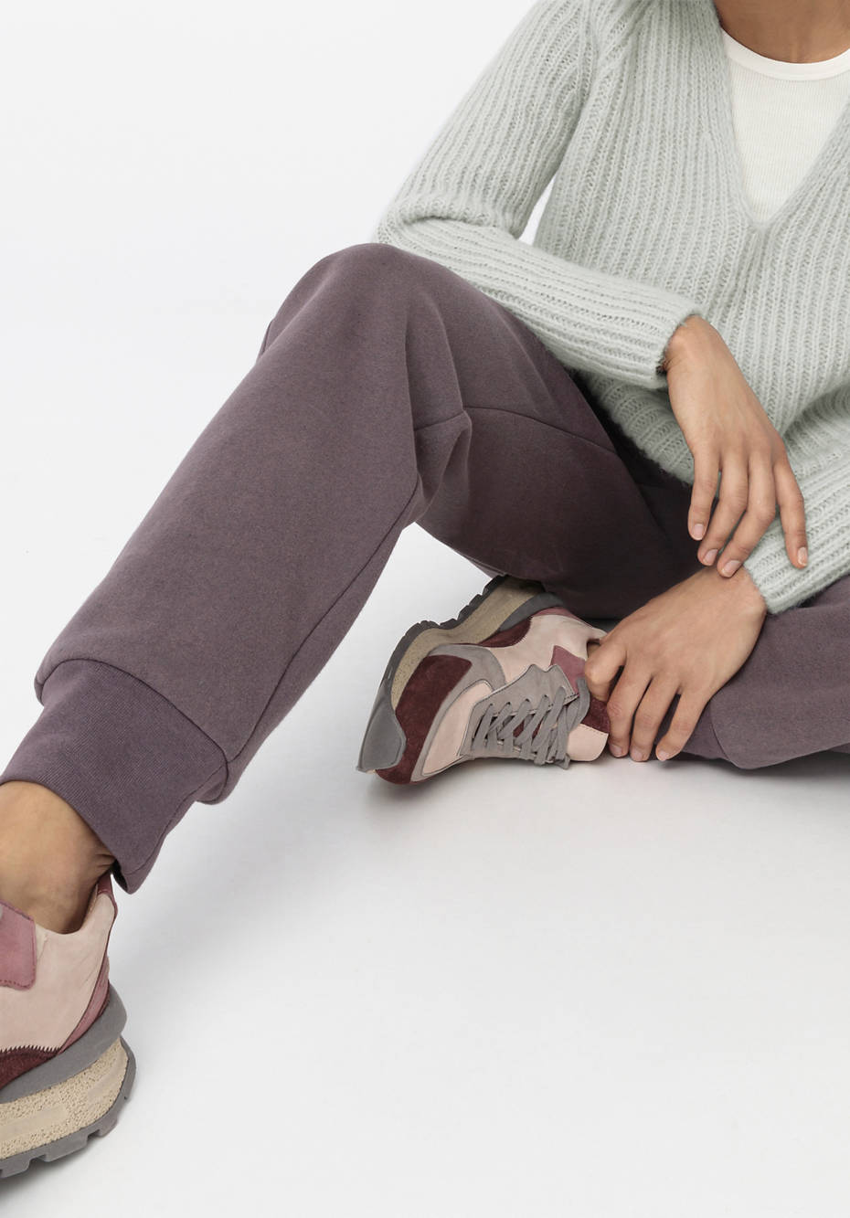 Sweat-Hose BetterRecycling aus reiner Bio-Baumwolle