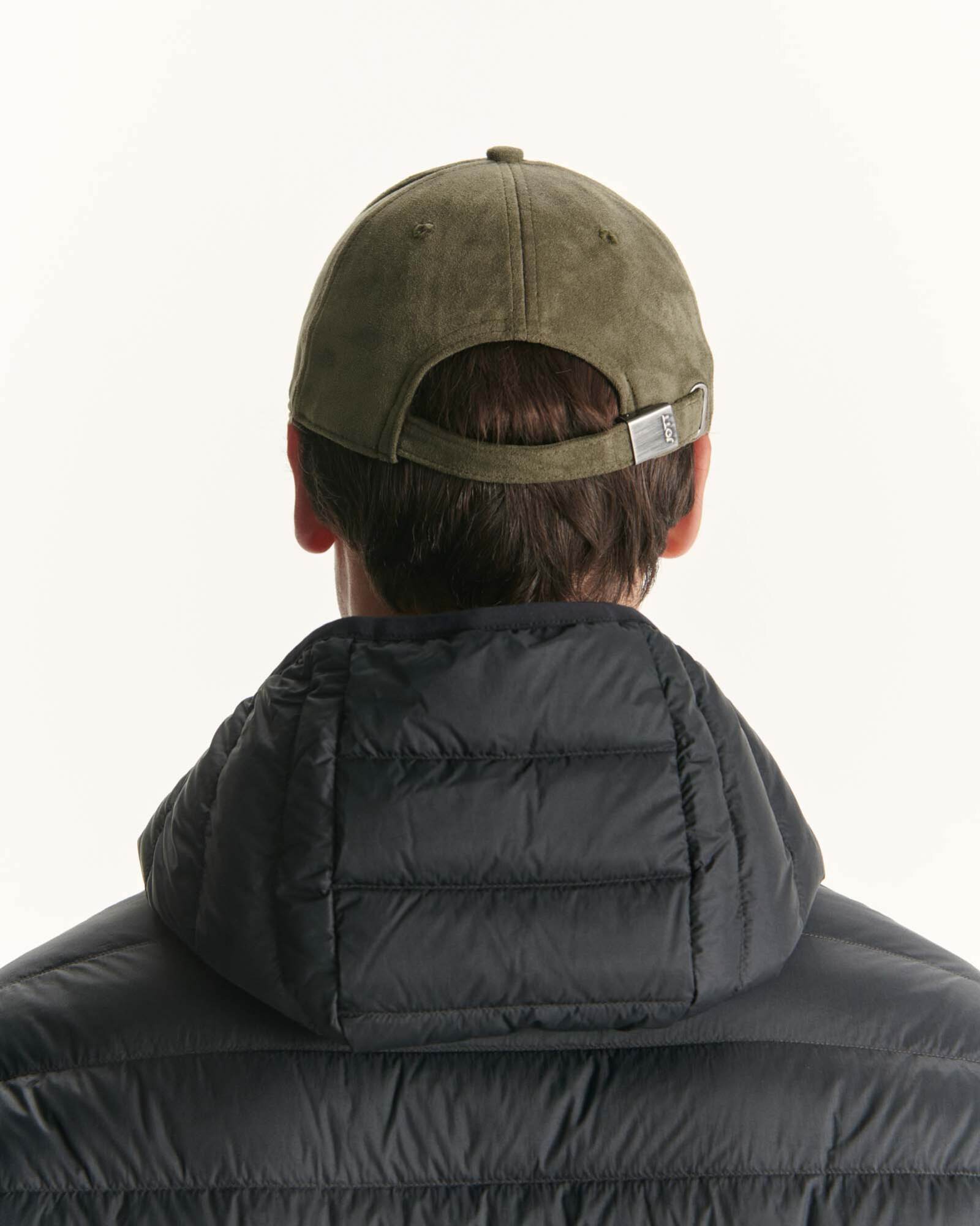 Casquette effet peau de pêche Kaki Sky
