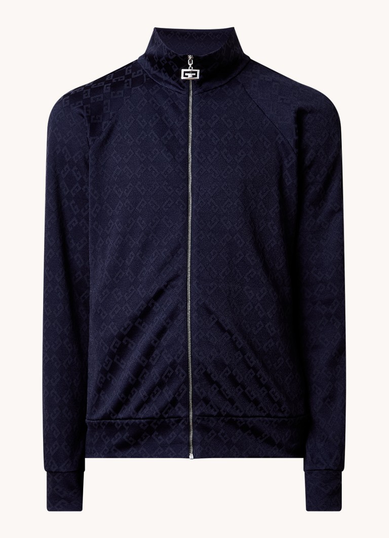 Givenchy treningsjakke med logotrykk og sidelommer