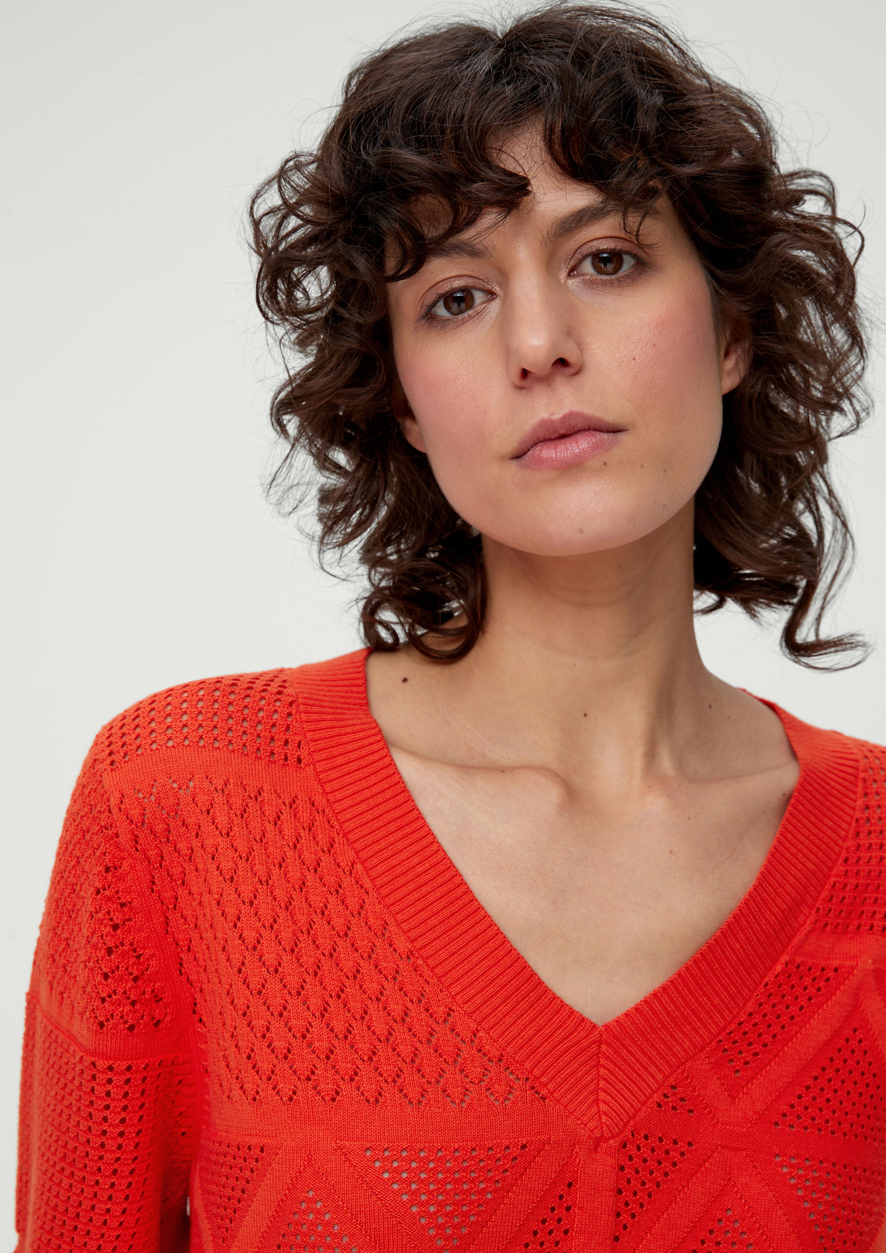 Strickshirt aus Baumwolle  2130911-2550