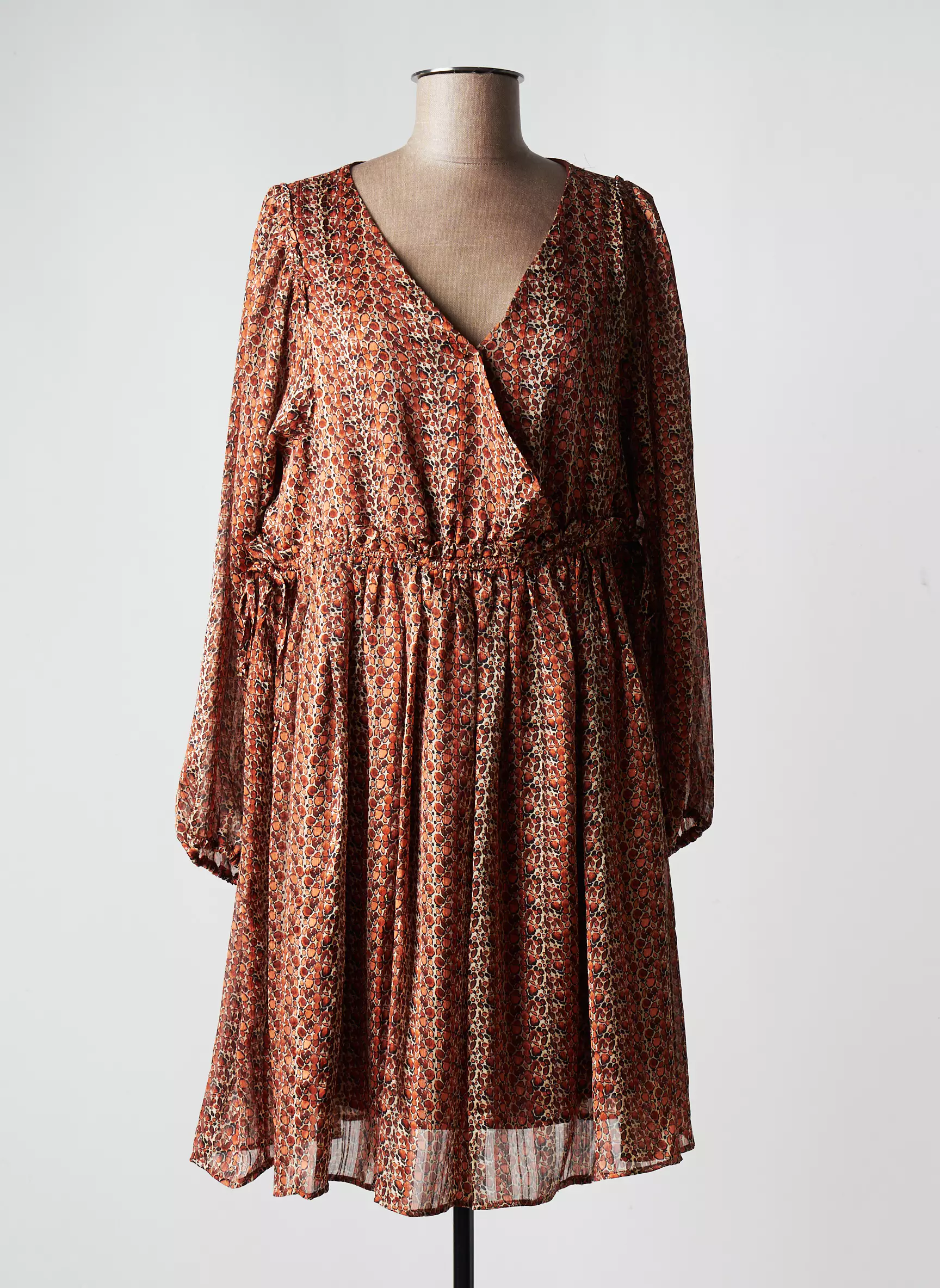 Molly Bracken Robes Courtes Femme couleur marron