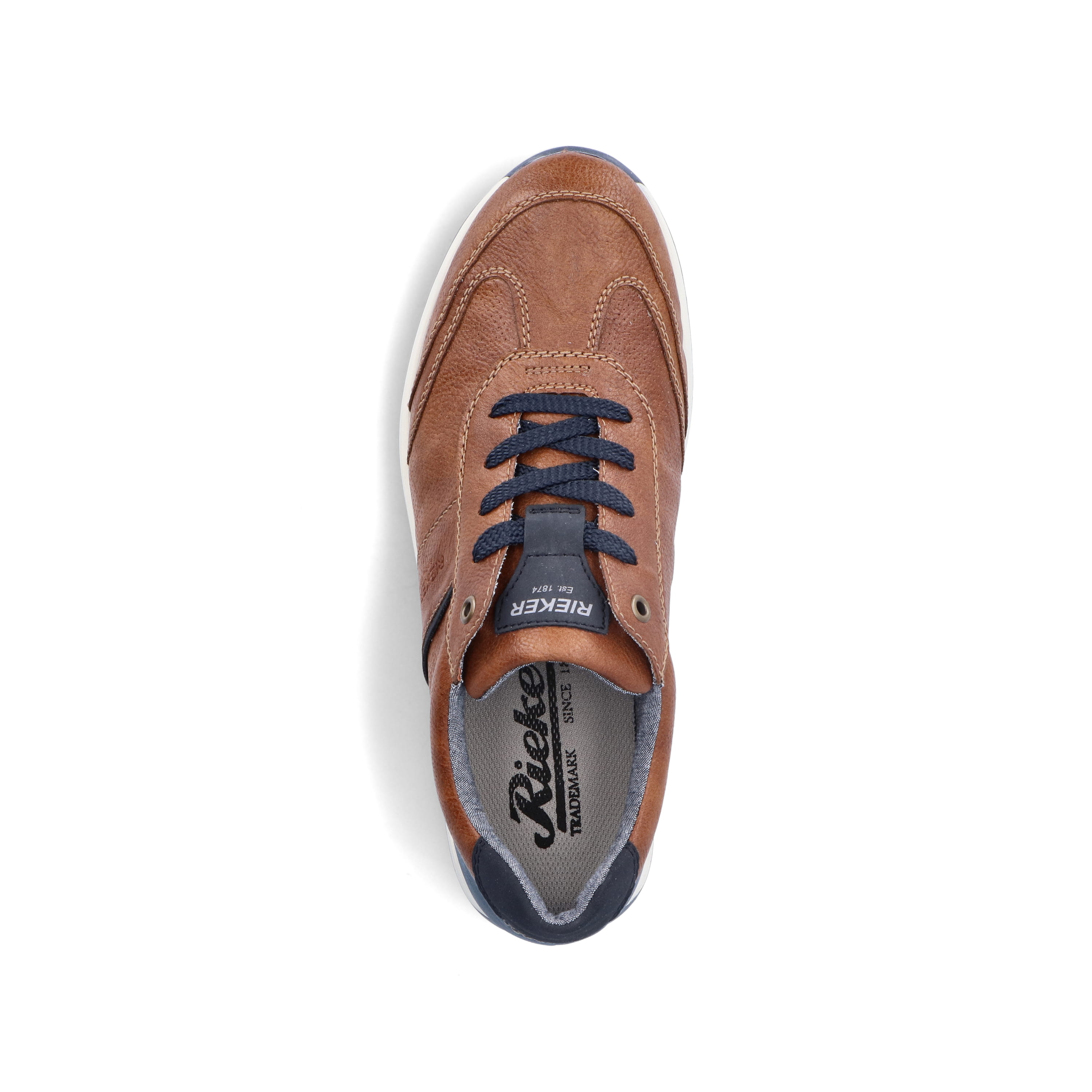Rieker Herren Schnürschuhe kastanienbraun