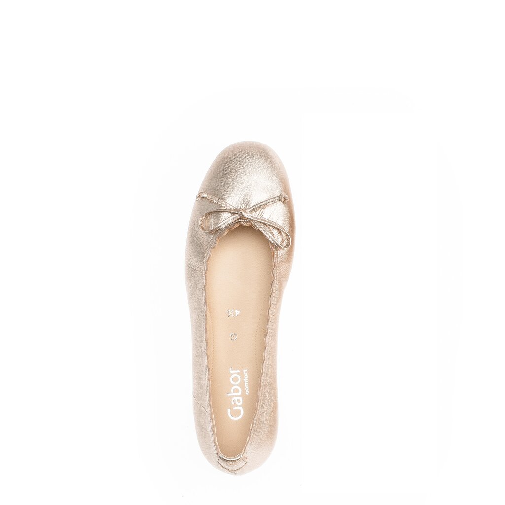 Gabor comfort Eleganter Ballerina gold
