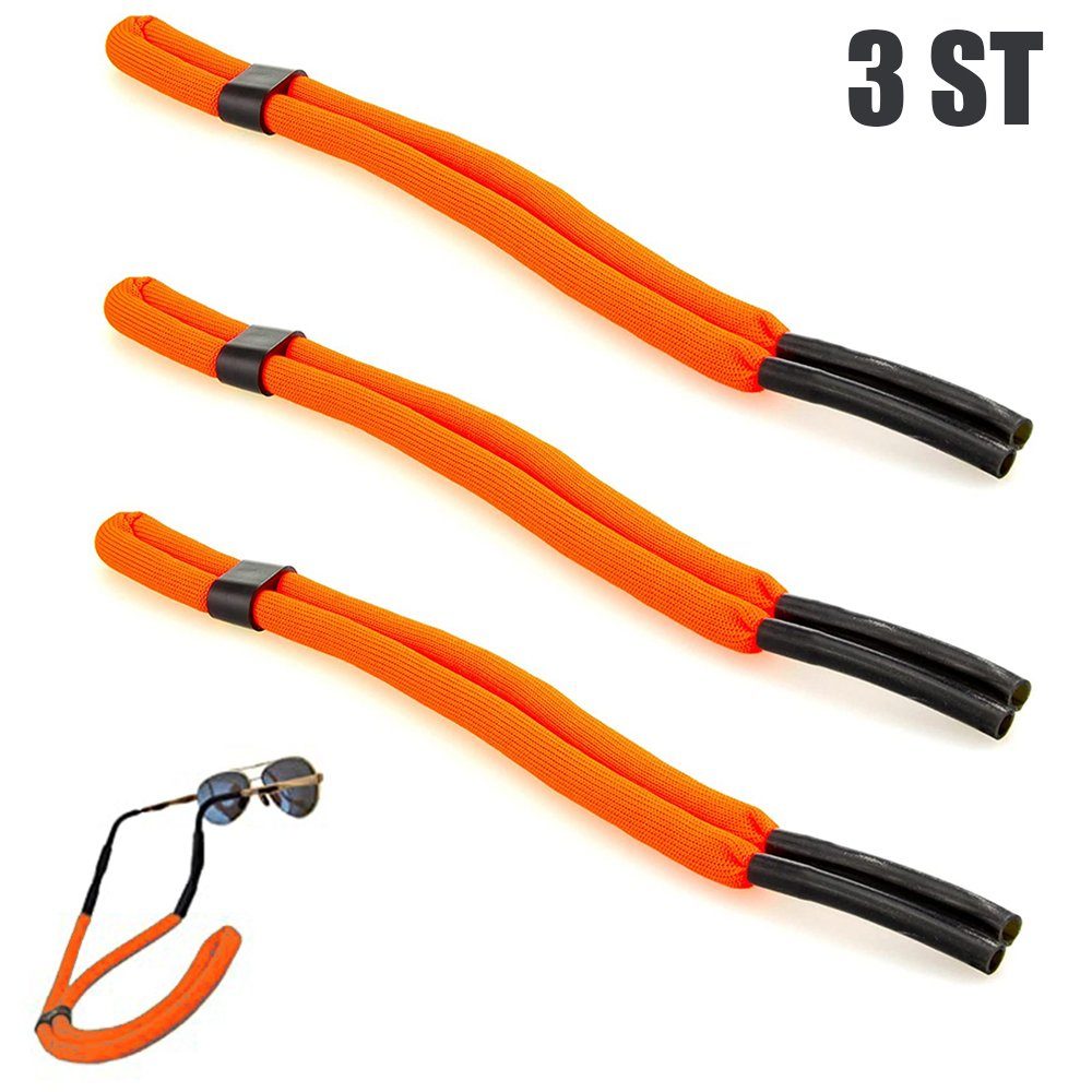 GelldG Brillenband Schwimmfähiges Brillenband 3er-Pack, Sportbrillenbänder