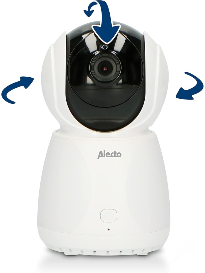 Alecto DVM-275 Digitale Babyphone mit steuerbarer Kamera hohe Reichweite 12,7 cm günstig kaufen onesize