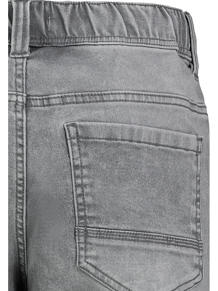 Sublevel Jeans-Bermudas in Hellgrau günstig kaufen