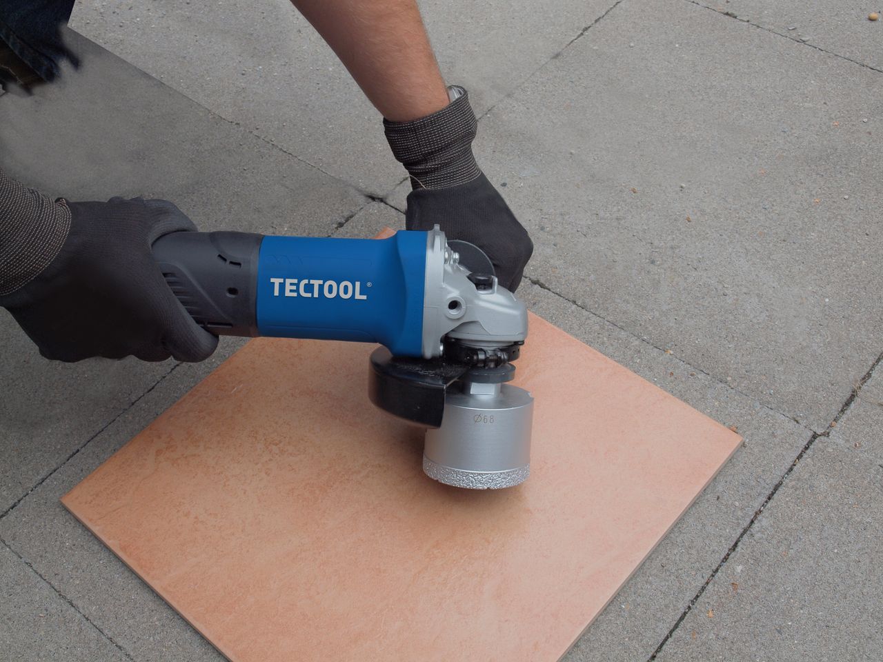TECTOOL WINKELSCHLEIFER TAG 900-125 [230V - EU] - 860W, 12.000 U/MIN., 125MM, M14
