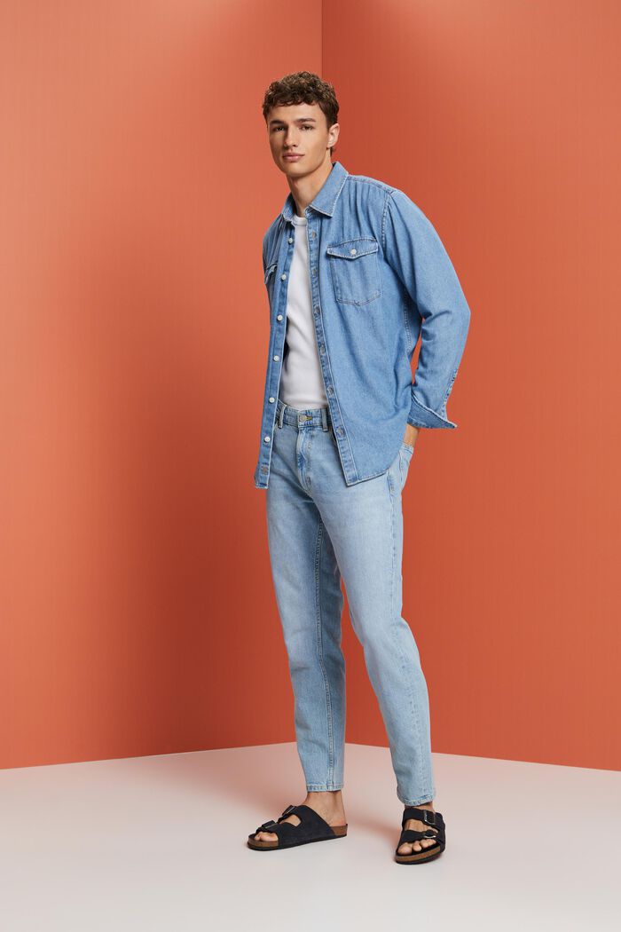 Hemd aus Baumwoll-Denim