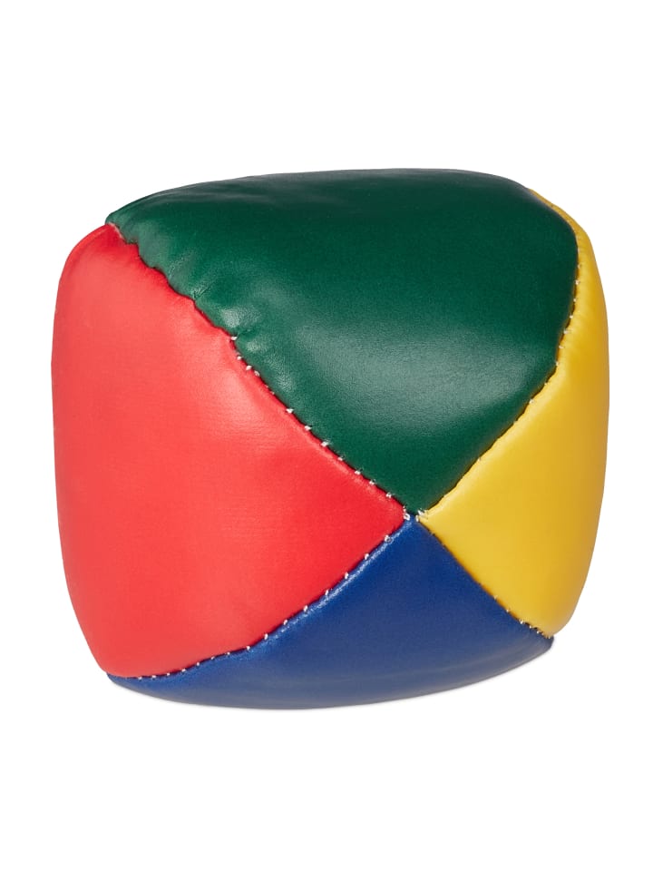 relaxdays 5x Jonglierbälle in Bunt - Ø 6,5 cm günstig kaufen onesize
