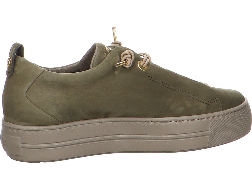 PAUL GREEN Komfort Schnürer khaki 0072-5017-132/Pauls