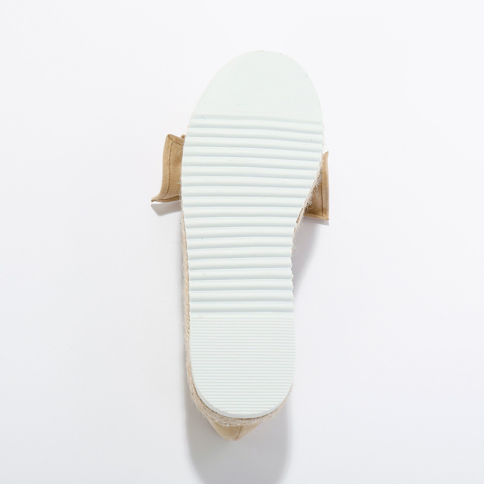 Mocassins espadrilles noeud à semelle corde crantée