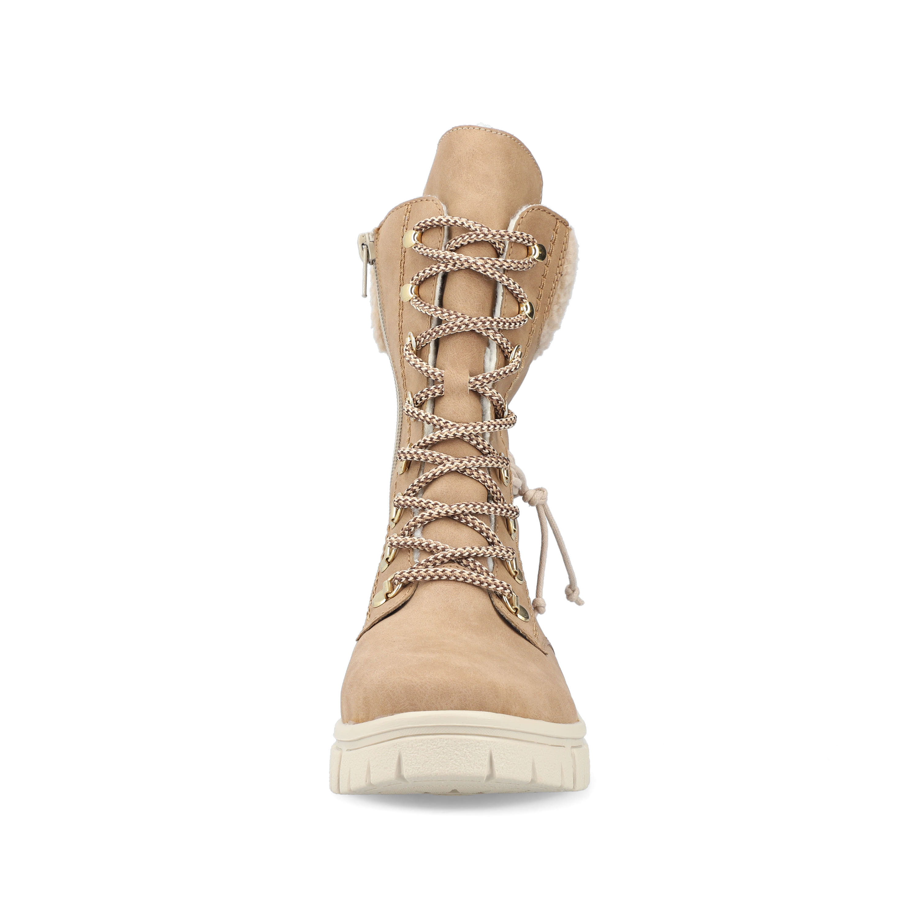 Rieker Damen Schnürstiefel noisette