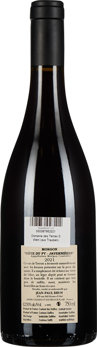 Domaine des Terres Dorées Morgon Côte du Py Javernières 2021