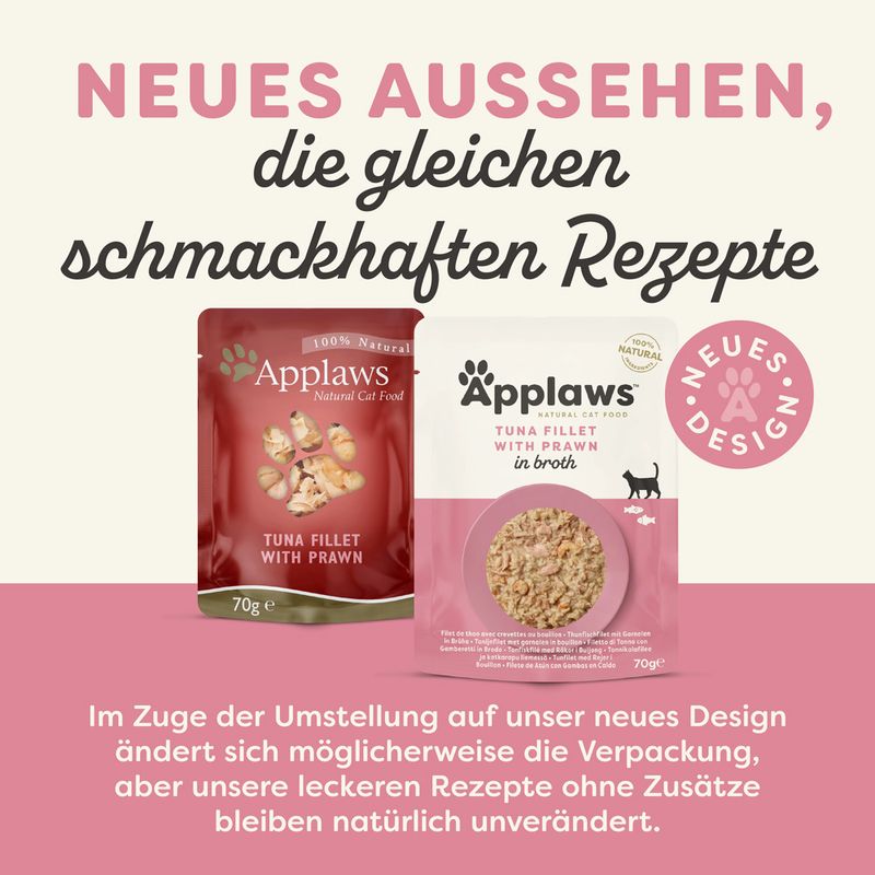 Sparpaket Applaws Pouch mit Brühe 48 x 70 g
