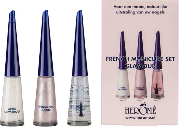 Herôme French Manicure Set Glamour Maniküre-Set