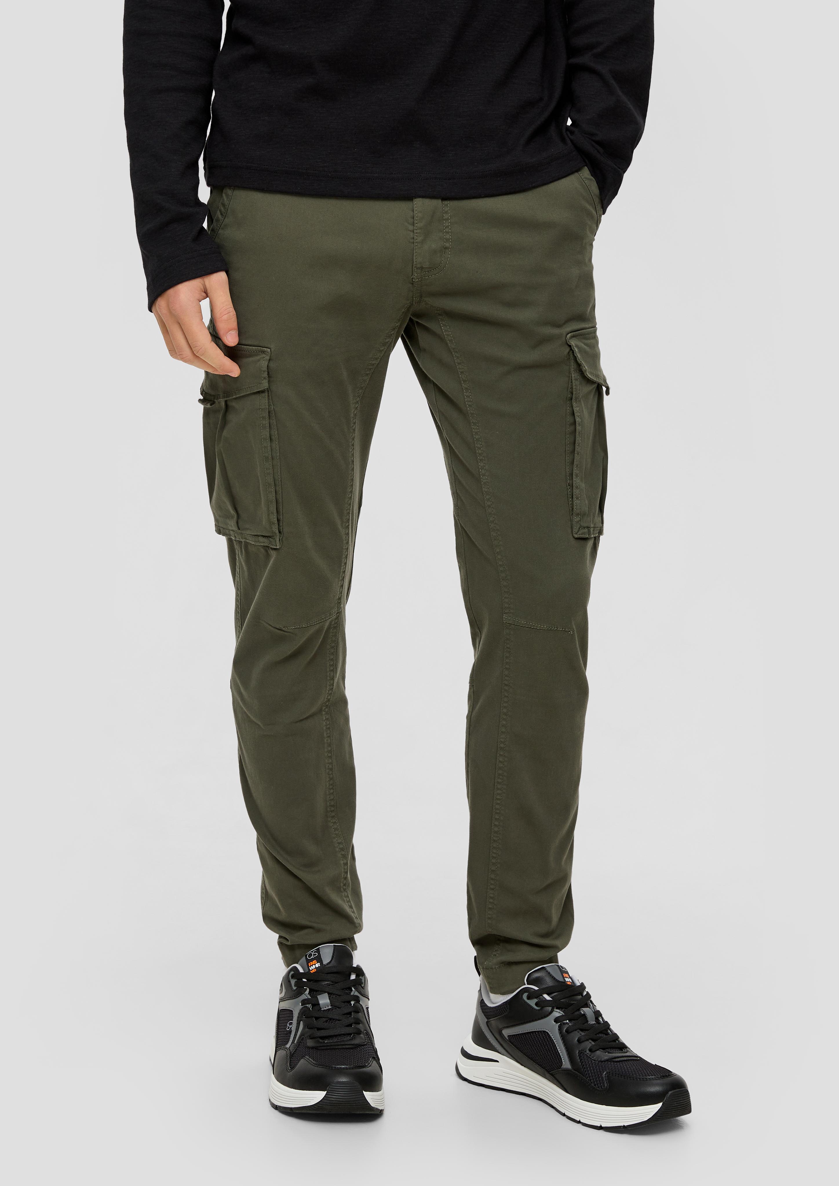 Slim: Hose im Cargo-Stil  2141115-7929