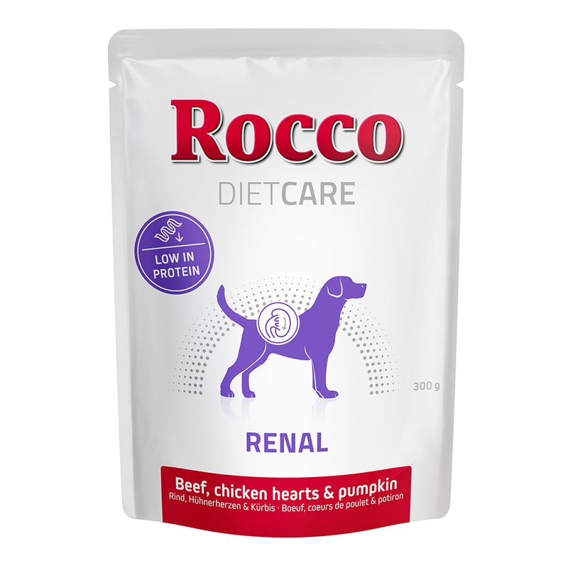 Rocco Diet Care Renal Rind & Huhn mit Kürbis 300 g - Pouch