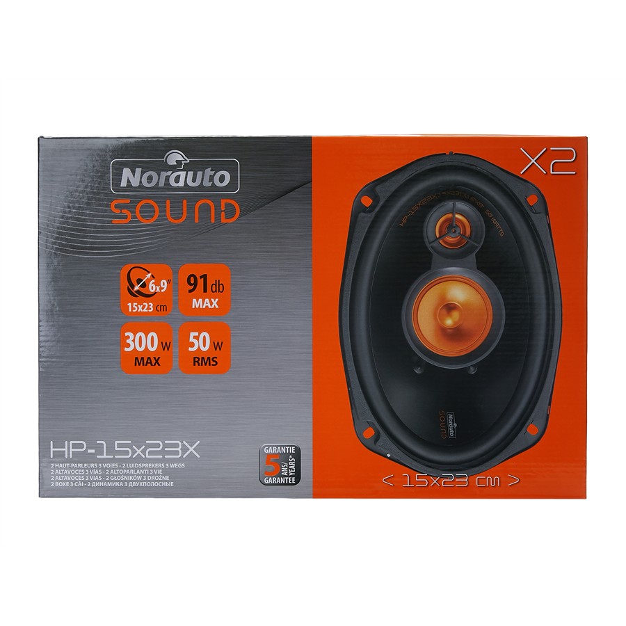 Lautsprecher Sound HP-15x23X von Norauto, 3 Wege Koaxiallautsprecher - ATU