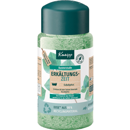 KNEIPP Badekristalle Erkältungszeit Eukalyptus  600 g  Salz